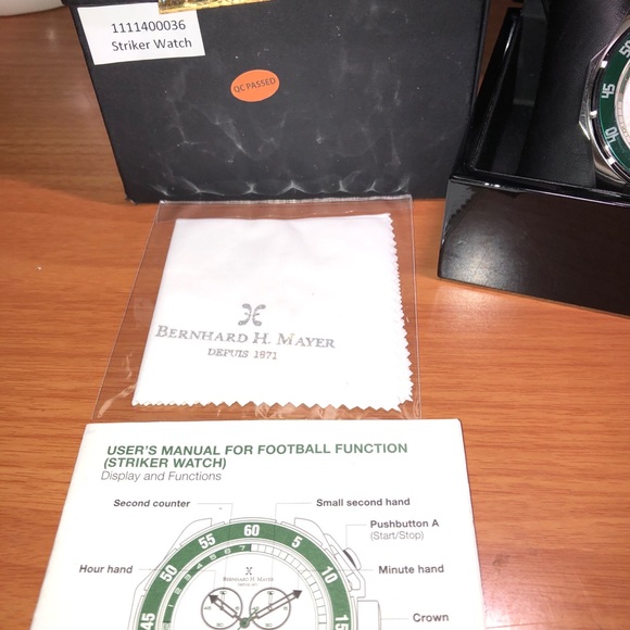 Bernhard H. Mayer Stainless Steel Striker watch - Picture 12 of 14